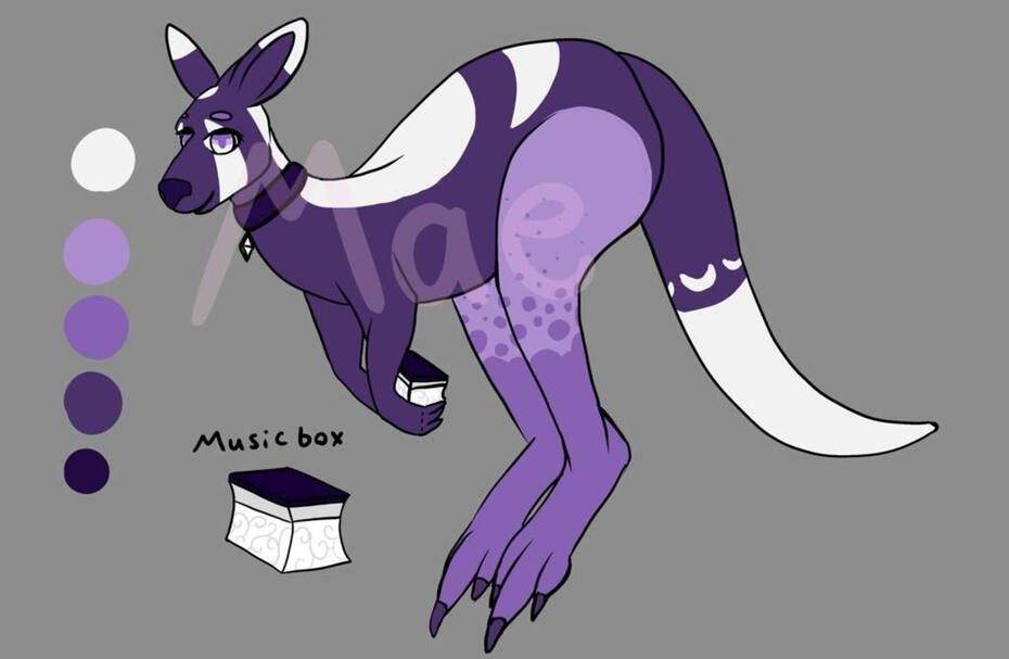 Old Adopt: Music Box Kangaroo $5
