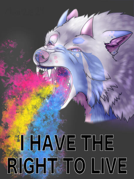Yelling Pride YCH